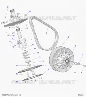 TREN, SECONDARY CLUTCH