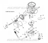 MOTOR, CARBURADOR, LOWER