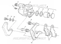 FRONT FRENO XPRESS 300 W969530 and XPRESS 400 W969540 (4935923592C001)
