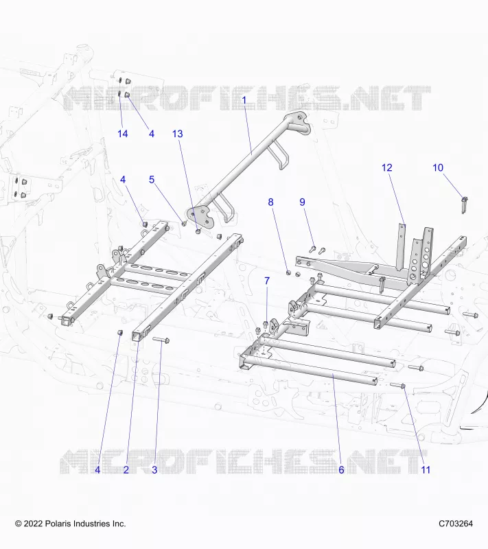 CHASSIS, SEAT AND CENTER MONTAJE DE LA CONSOLA