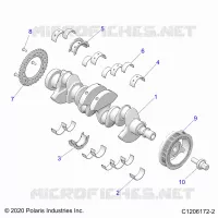 ENGINE, CIGUEÑAL AND BEARINGS