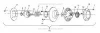 accionado de embrague ASSEMBLY XLT Special (Xtra) 0946767 (4927112711024A)