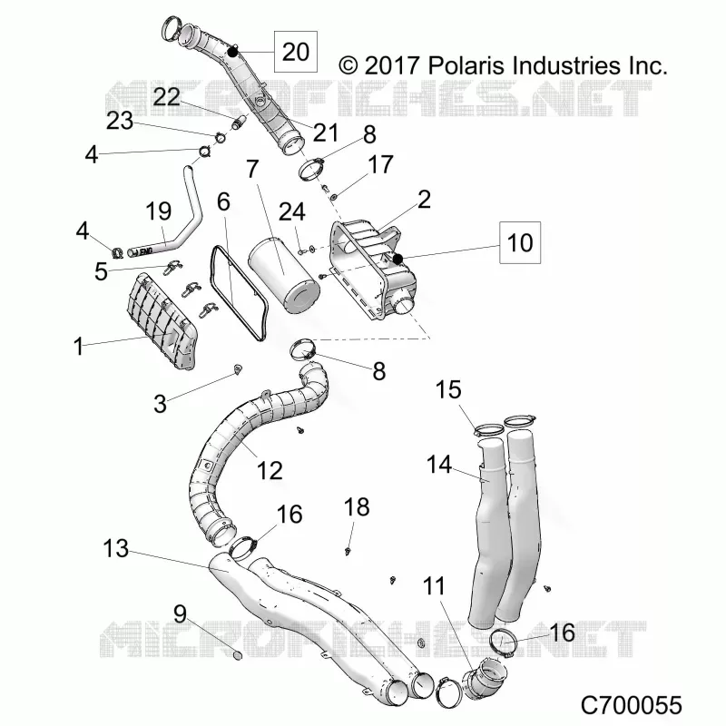 ENGINE, TOMA DE AIRE SYSTEM