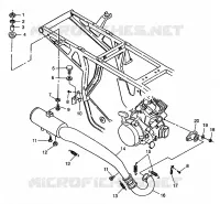 SISTEMA DE ESCAPE XPLORER 400L W98CC38C (4945414541A012)