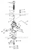 CARBURADOR WIDETRAK LX 0952064 and  EUROPEAN WIDETRAK LX E952064 (4928942894C012)