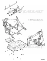 CHASSIS, MARCO PRINCIPAL AND SKID PLATES