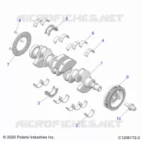 ENGINE, CIGUEÑAL AND BEARINGS