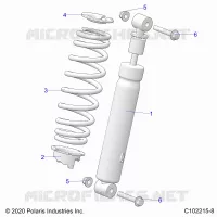 SUSPENSION, CHOQUE FRONTAL