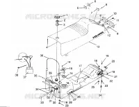 ASIENTO Y TANQUE DE GAS RXL 0966768 (4932033203A006)