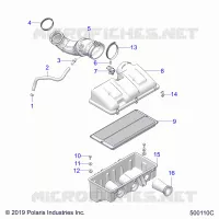 ENGINE, TOMA DE AIRE