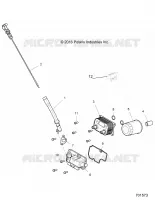 ENGINE, DIPSTICK AND FILTRO DE ACEITE