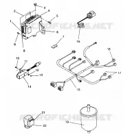 RECAMBIOS EFI 500 EFI / 0930674 AND  500 EFI SKS / 0930574 (4922962296038A)