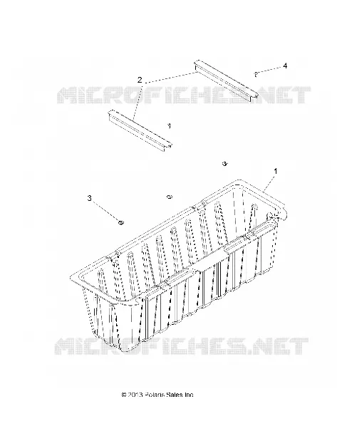 UNDER ASIENTO CAJA DE ALMACENAJE
