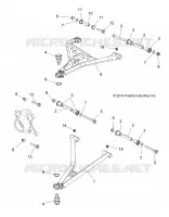 SUSPENSIÓN DELANTERA CONTROL ARMS