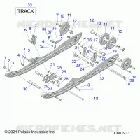 SUSPENSION TRASERA AND TRACK