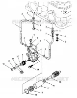 BOMBA DE ACEITE 500 EFI SKS 0962574, 500 EFI RMK 0962974, and EUROPEAN 500 EFI SKS (4931983198C014)