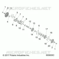 TREN, JACKSHAFT AND BRAKE DISC