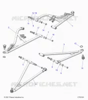 SUSPENSIÃ“N DELANTERA CONTROL ARMS