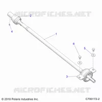 TREN, REAR PROP SHAFT