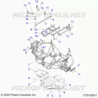 CHASSIS, MAIN FRAME AND ESQUÃD PLATE