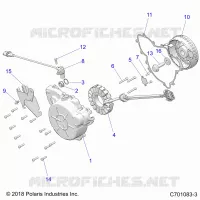 MOTOR, STATOR AND COVER