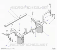 CHASSIS, FRONT BASTIDOR ASM. (USA ONLY)