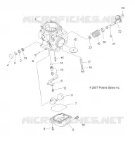 MOTOR, CARBURADOR, LOWER