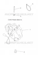 DRIVE TRAIN, FRONT MONTAJE DE ENGRANAJES