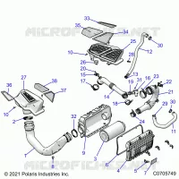 ENGINE, TOMA DE AIRE SYSTEM