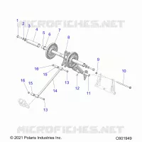 SUSPENSION, TRASERO ARM PAR