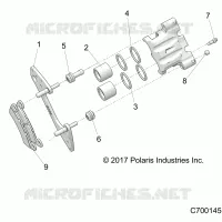 FRENO TRASERO CALIPER