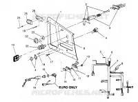 CONSOLA ULTRA SKS 0960578, EUROPEAN ULTRA SKS E960578, and ULTRA RMK 096097 (4931683168A012)