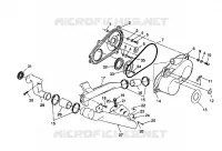 tapa del embrague ASSEMBLY 2X4 350L W937539 (4924032403022A)