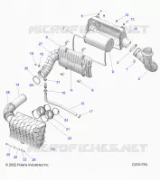 ENGINE, TOMA DE AIRE SYSTEM