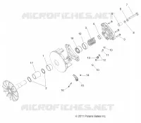 TREN, PRIMARY CLUTCH