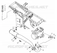 SISTEMA DE ESCAPE XPLORER 300 W97CC28C (4939813981A013)