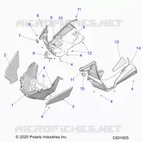 NOSEPAN ASM./FENDERS