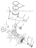 CIGUEÑAL AND PISTON ASSEMBLY (4918411841033A)