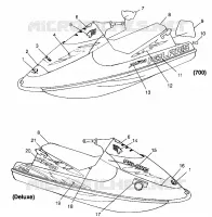 ETIQUETAS SL 700 B974071, Intl. SL 700 I974071, SL 700 Deluxe B974072 and Intl (4940874087A008)