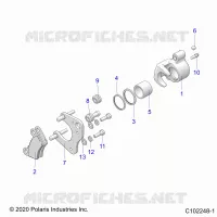 FRENO FRONTAL CALIPER
