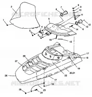 MONTAJE CAMPANA 500 EFI 0942774 and EFI SKS 0942574 (4924982498005A)