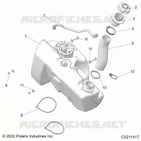 SISTEMA DE COMBUSTIBLE, FUEL TANK