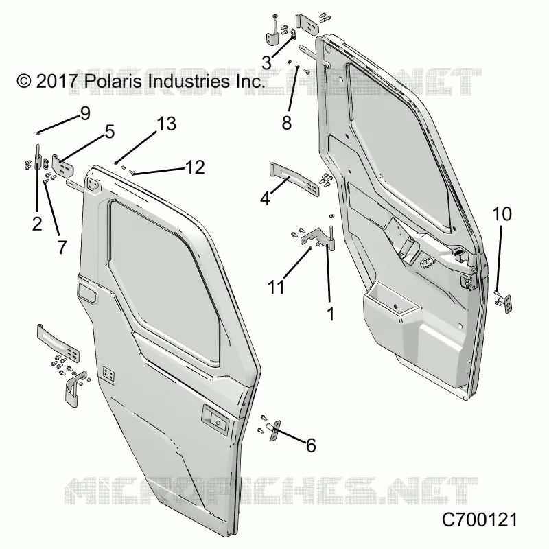 PUERTAS, FULL, MOUNTING
