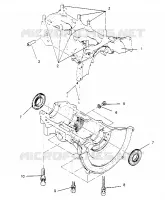 CAJA DEL CIGÜEÑAL ASSEMBLY SPORT 0950443, SPORT TOURING 0950243  and EUROPEAN SPORT (4928822882C011)