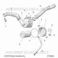 ENGINE, TOMA DE AIRE SYSTEM