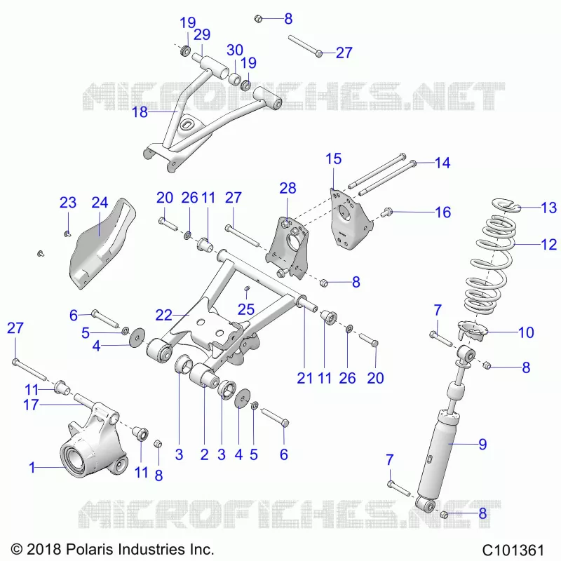 SUSPENSION TRASERA