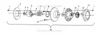 accionado de embrague XLT TOURING 0963357 and EUROPEAN XLT TOURING E963357 (4931923192C002)
