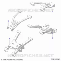 SUSPENSION TRASERA CONTROL ARMS