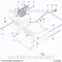 TREN, MAIN GEARCASE MOUNTING