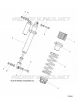 SUSPENSION, CHOQUE FRONTAL MOUNTING